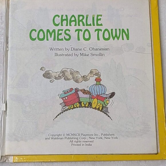 Charlie Comes To Town Diane C Ohanesian  1992 Creative Child Press Hardcover - Picture 5 of 7